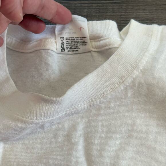 Vintage Coed Its All About Volleyball Graphic Shoe Shirt 90s Mens  Large - Picture 6 of 7